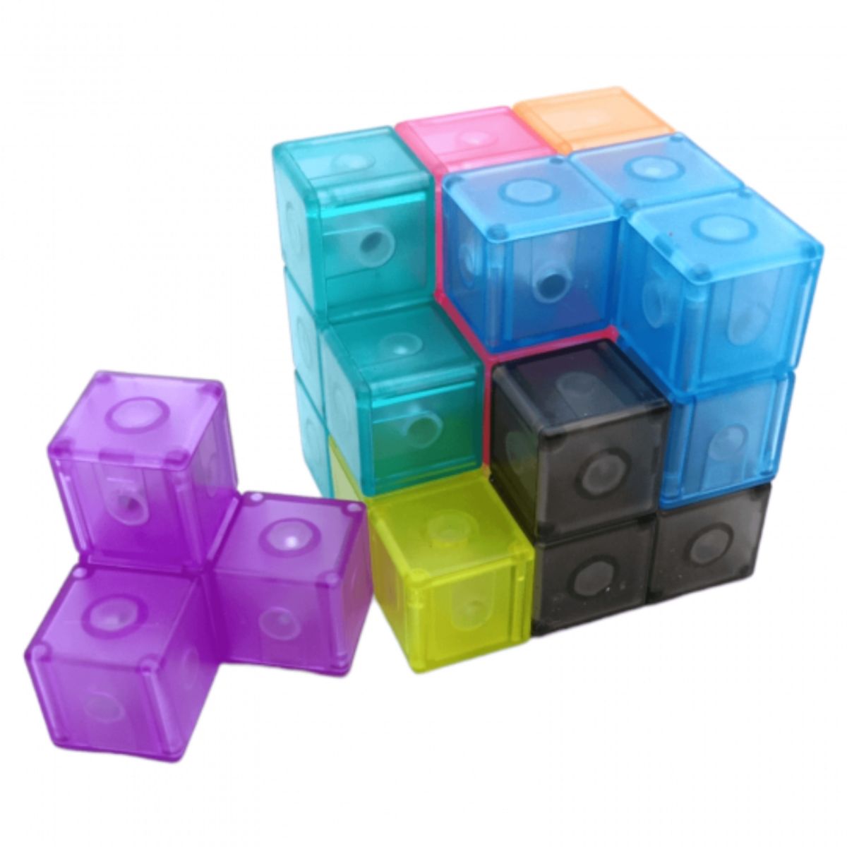 GENERICO - Cubo Soma tetris magnético + Tarjetas