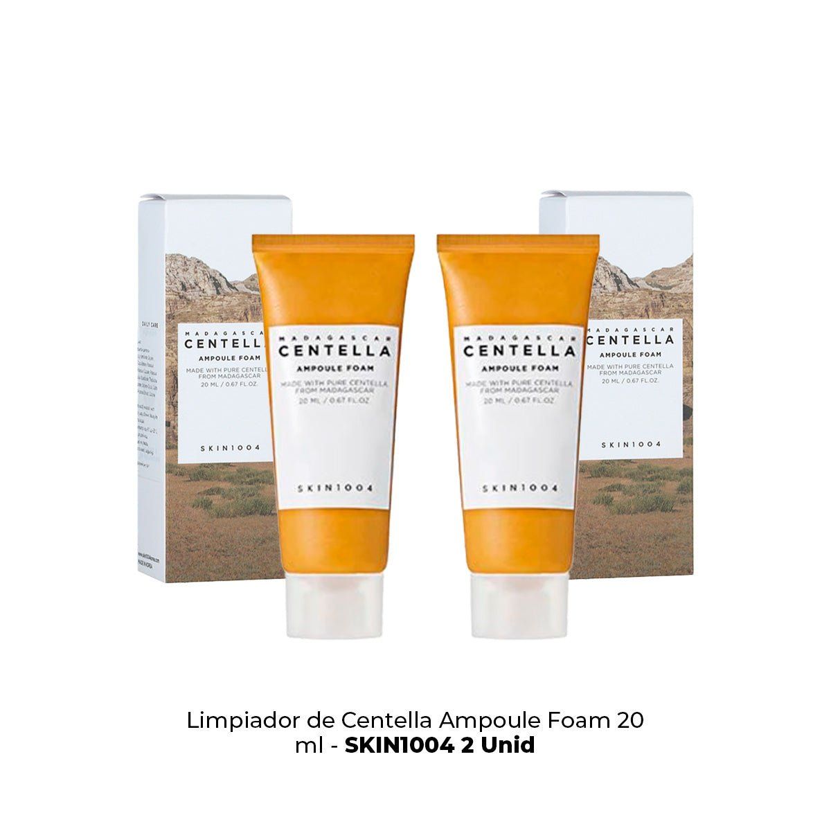 SKIN1004 - Limpiador de Centella Ampoule Foam SKIN1004 20 ml 2 Unid