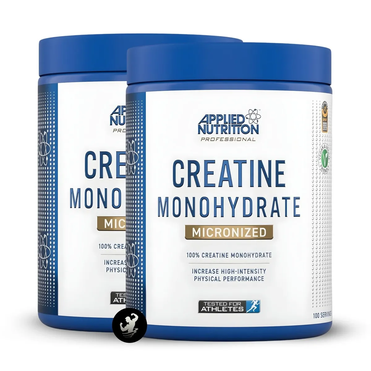 APPLIED NUTRITION - Pack x 02 Creatina Monohidratada Applied Nutrition 500 gramos