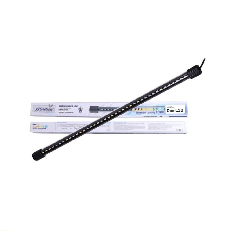 GENERICO - Luz led sumergible para peceras de 40 a 50cm Deebow
