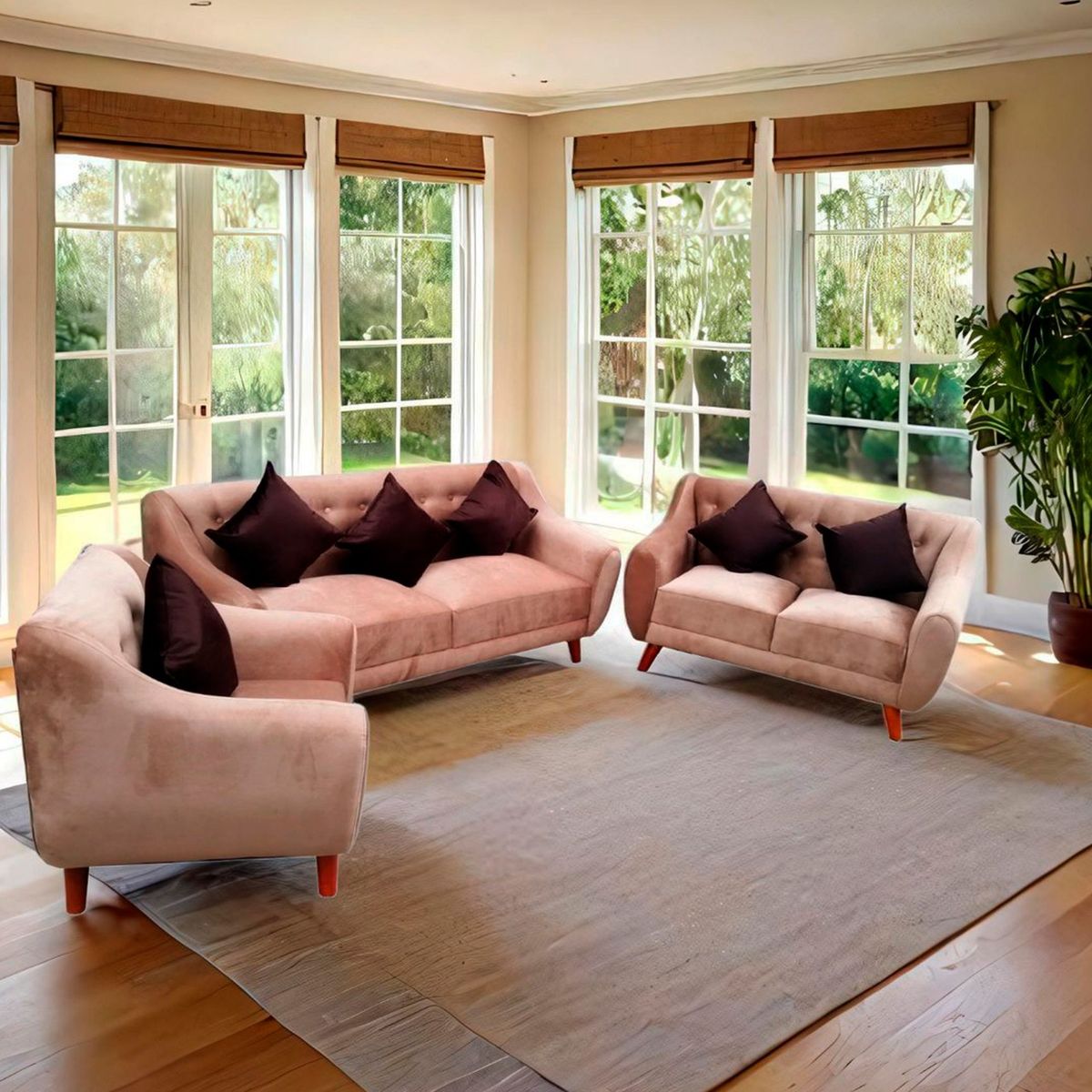 GENERICO - sofa 321 modelo vintage