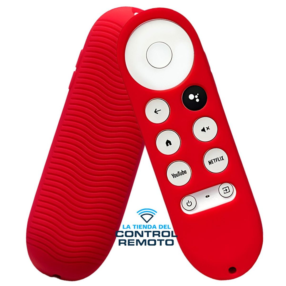 CASE - Fundas Protector para Control Google Chromecast 4 – Rojo