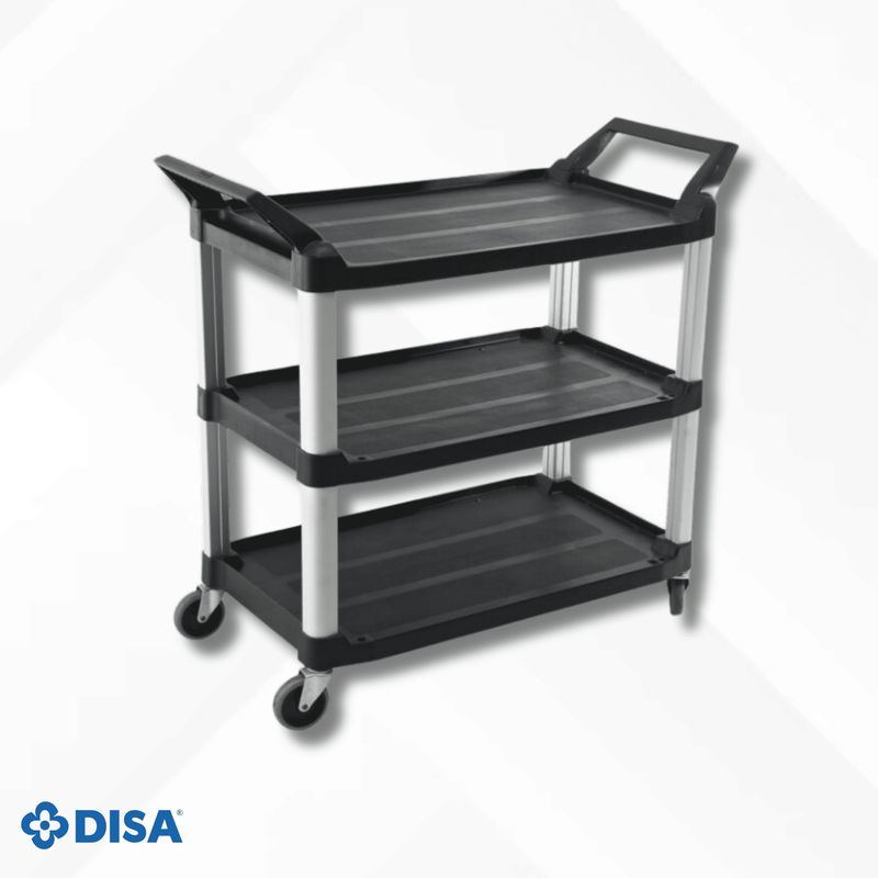 DISA SOLUCIONES ECOEFICIENTES - Carro de servicio 3 niveles