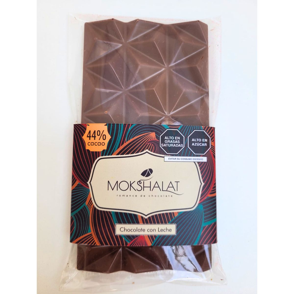 MOKSHALAT - BARRA CHOCOLATE LECHE 44% 70G