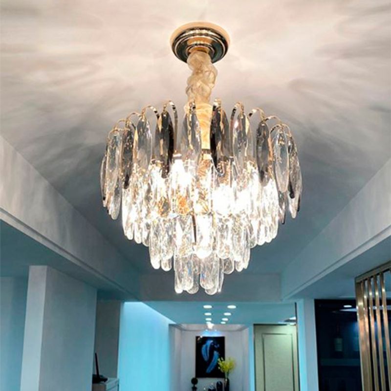 GENERICO - Lámpara Colgante Torta Golden