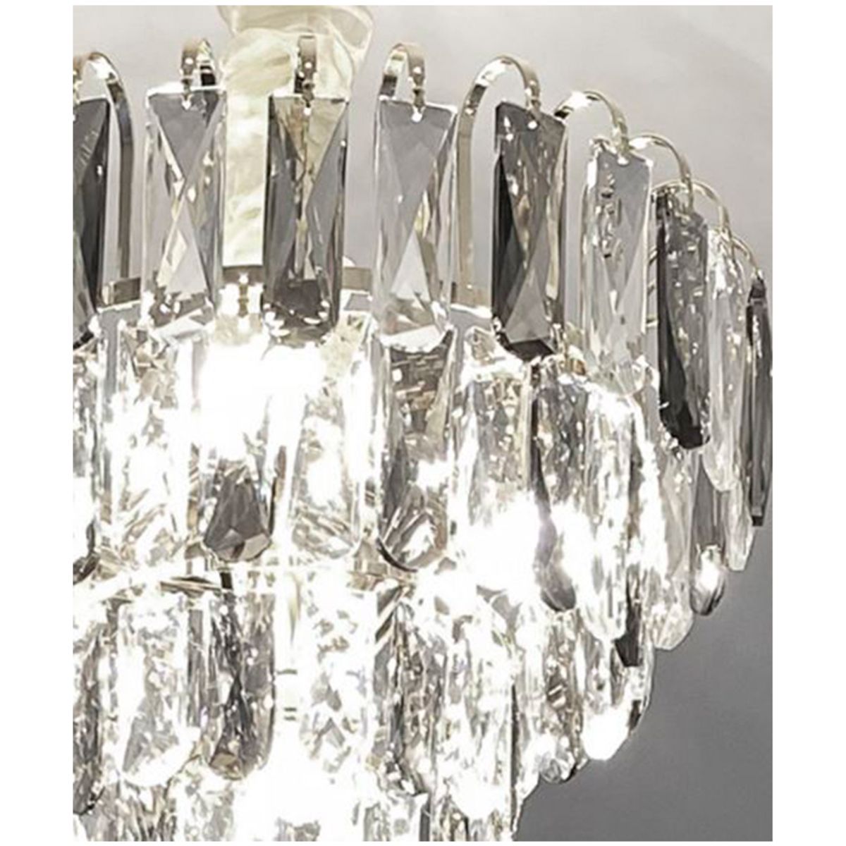 GENERICO - Lámpara Colgante Torta Silver