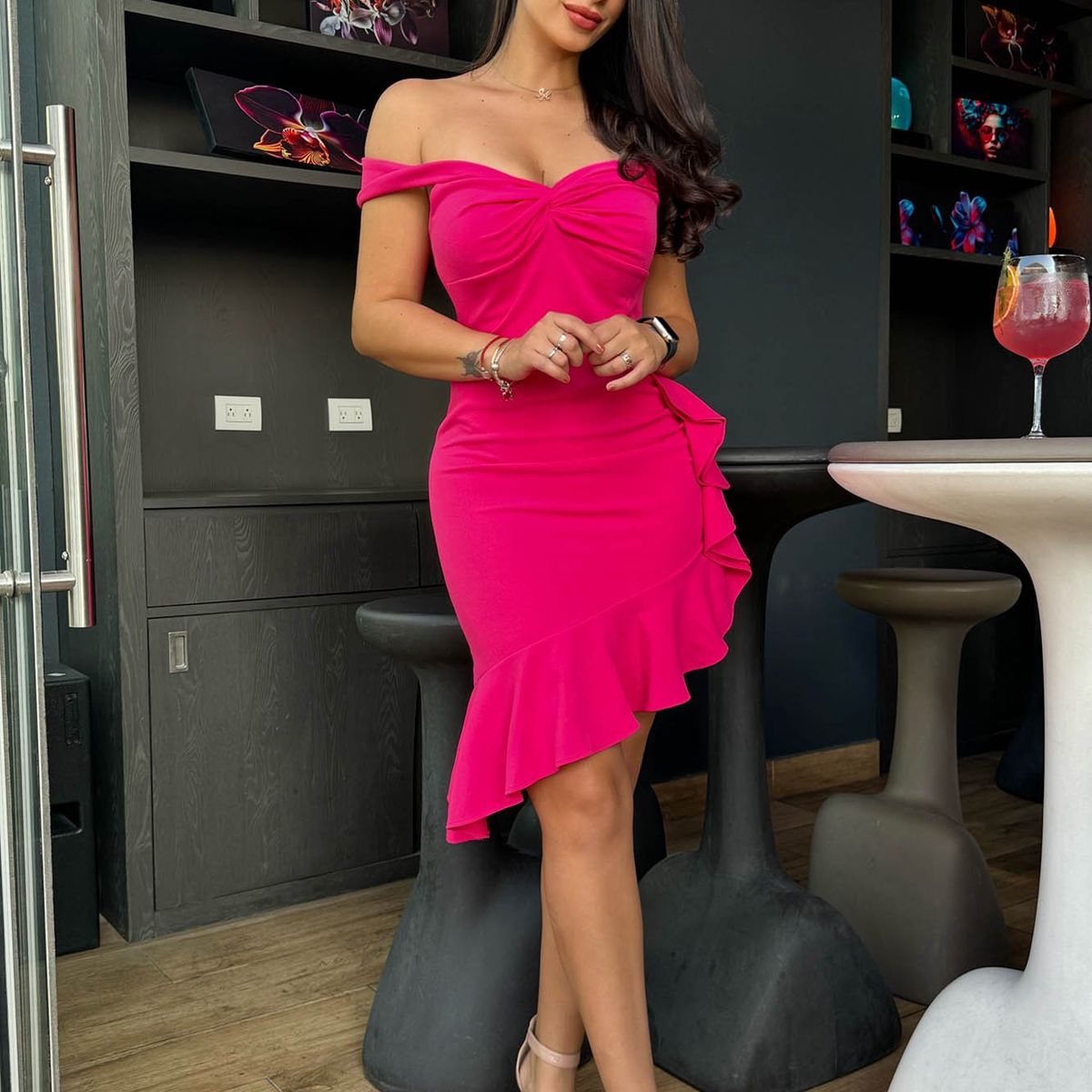 ARMA TU LOOK - VESTIDO DOMENICA SIRENA OFF SHOULDERS ARMA TU LOOK