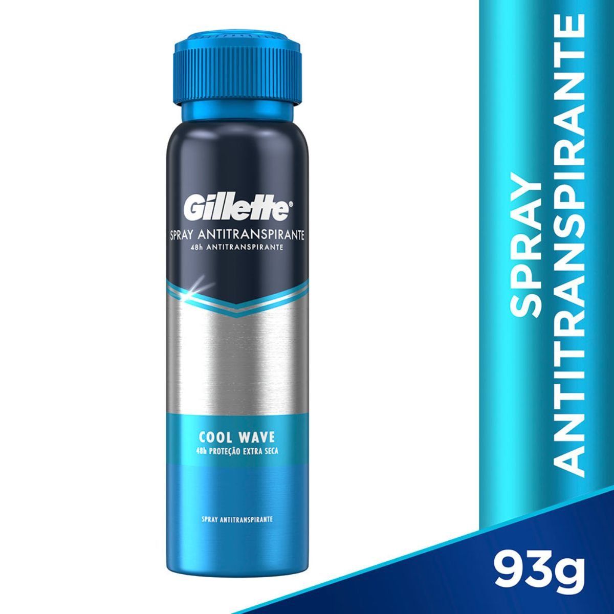 GILLETTE - Antitranspirante Spray Gillette Cool Wave 93g