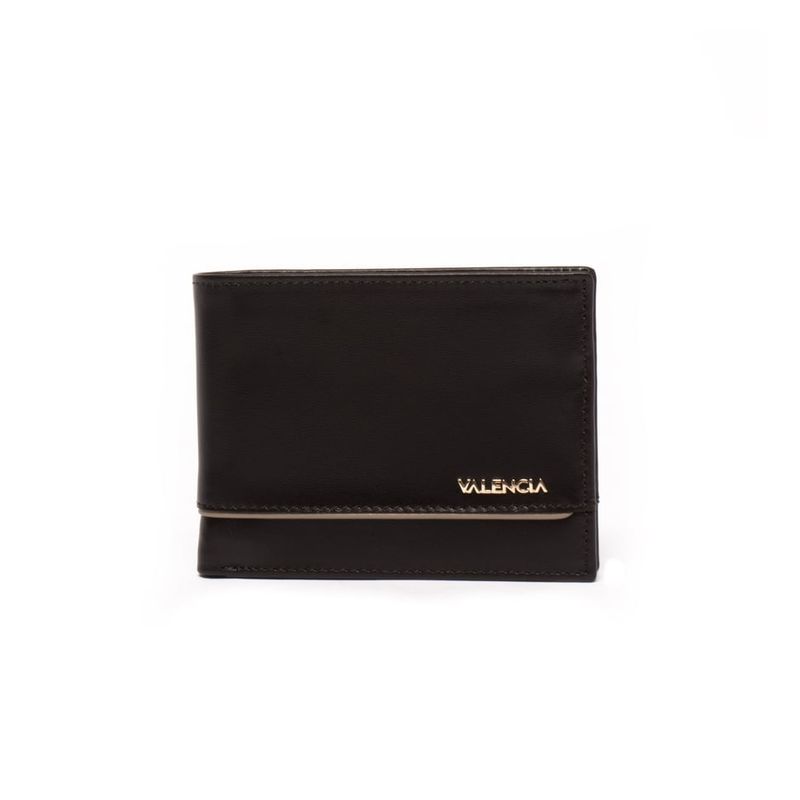 VALENCIA LEATHER - BILLETERA VALENCIA VARON CUERO