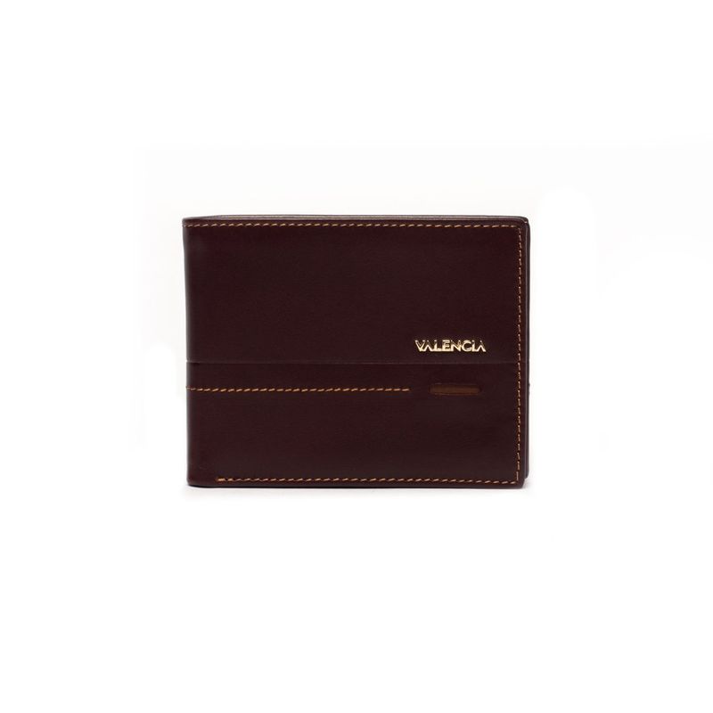 VALENCIA LEATHER - BILLETERA VALENCIA VARON CUERO