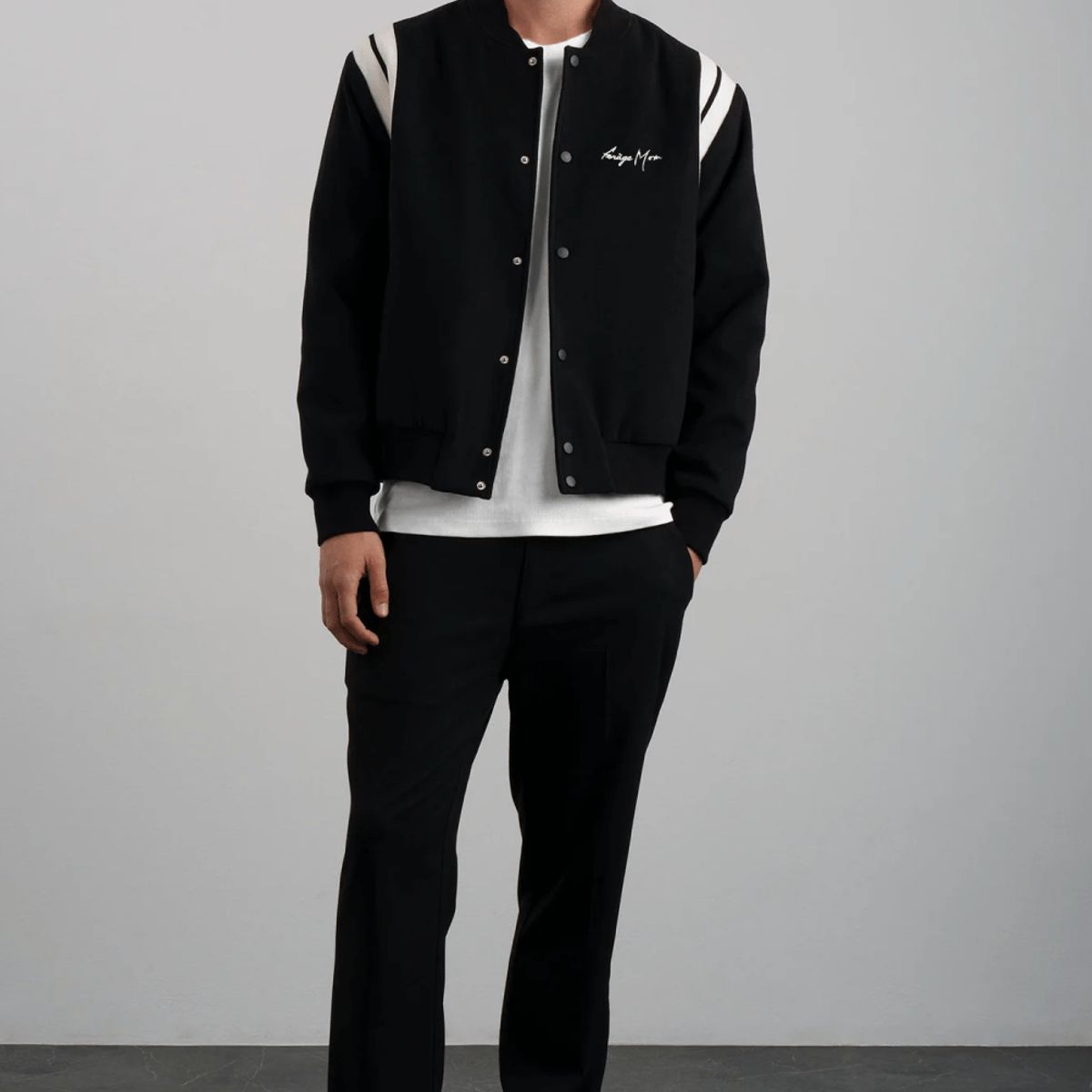 GENERICO - Chaqueta Varsity bomber