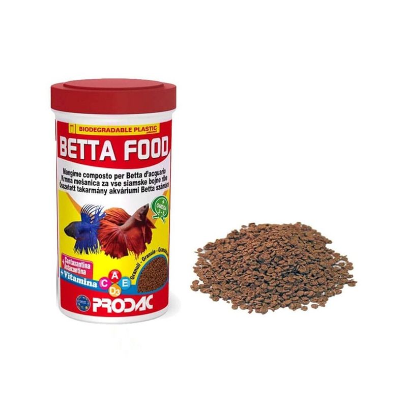 GENERICO - Alimento completo para peces Prodac Betta Food 40 gramos