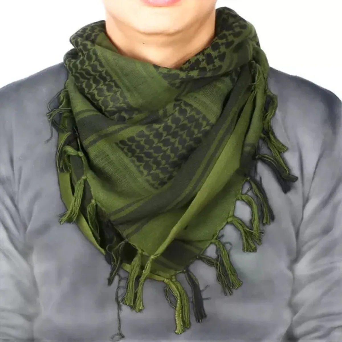 GENERICO - Bufanda Shemagh 100 Algodón