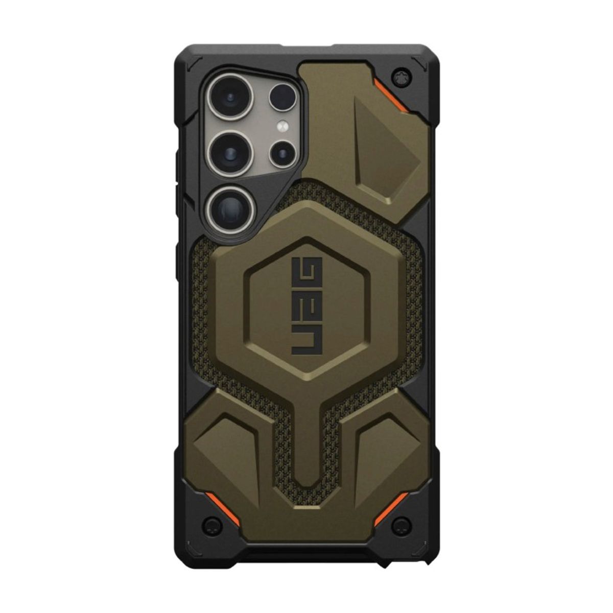 URBAN ARMOR GEAR - Case Galaxy S24 Ultra Magsafe UAG Material Kevlar Antigolpes De USA