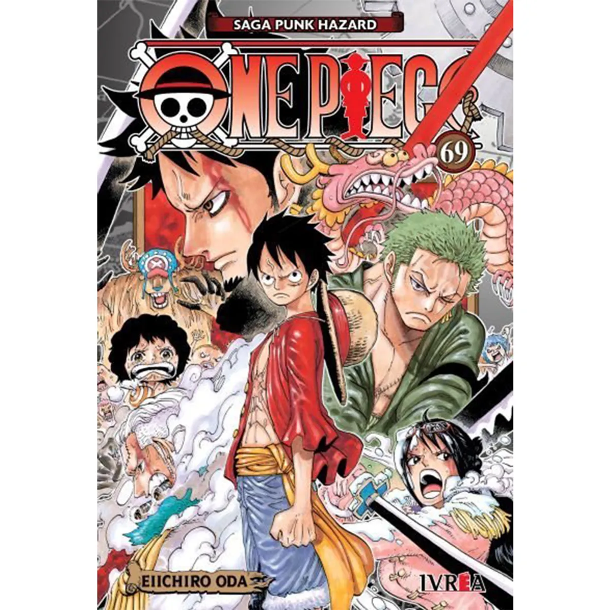 IVREA - Manga One Piece Tomo 69