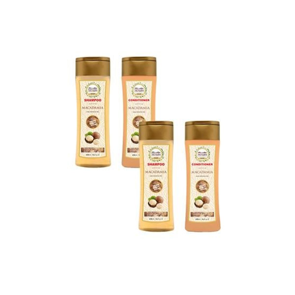 GENERICO - Shampoo + Acondicionador Macadamia 420ml Nevada 2Und