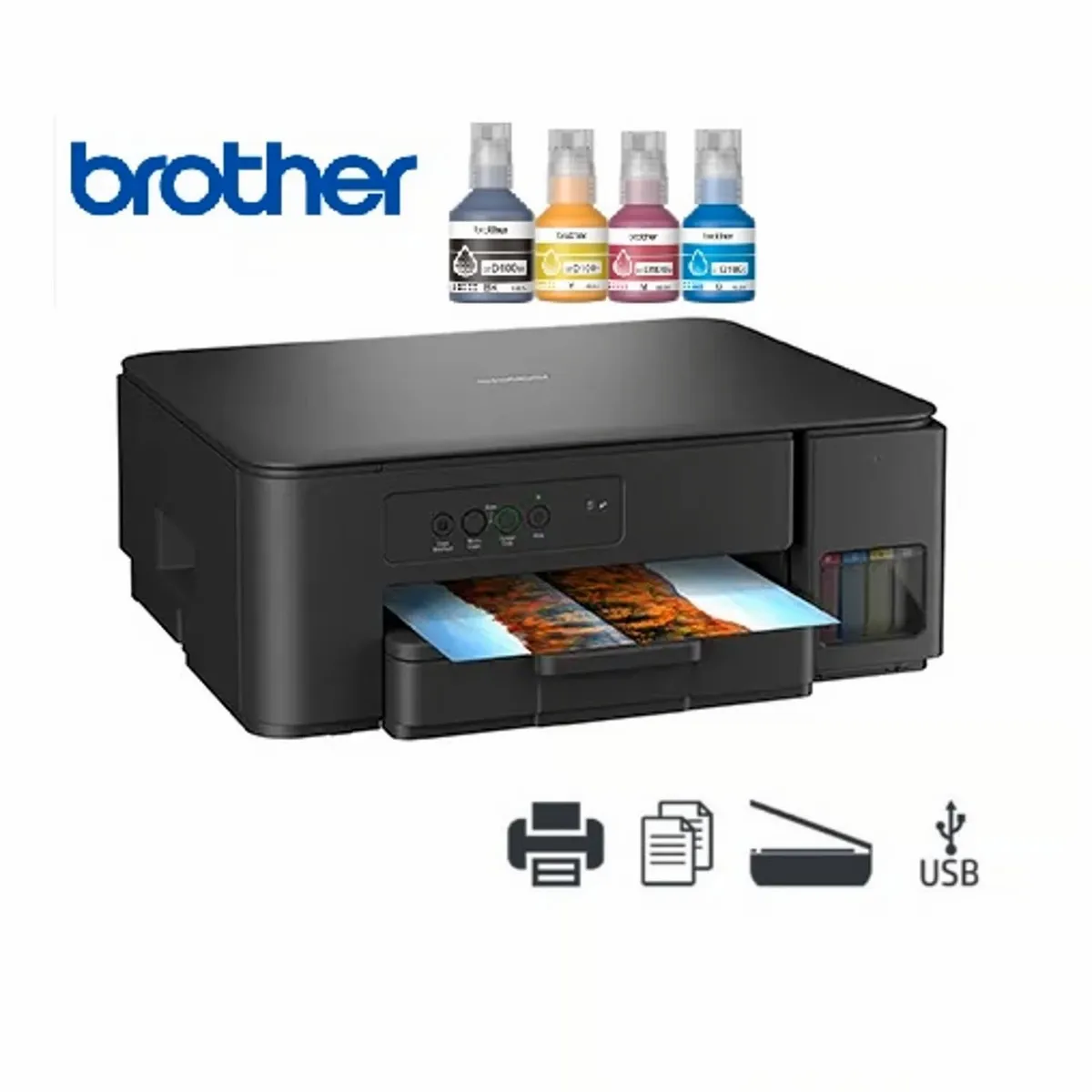BROTHER - Impresora Multifuncional Brother DCP-T230 USB