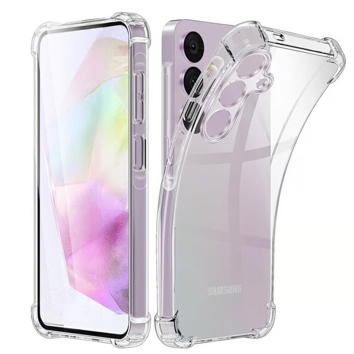 SPACE - Case Space Para Samsung A35-Transparente