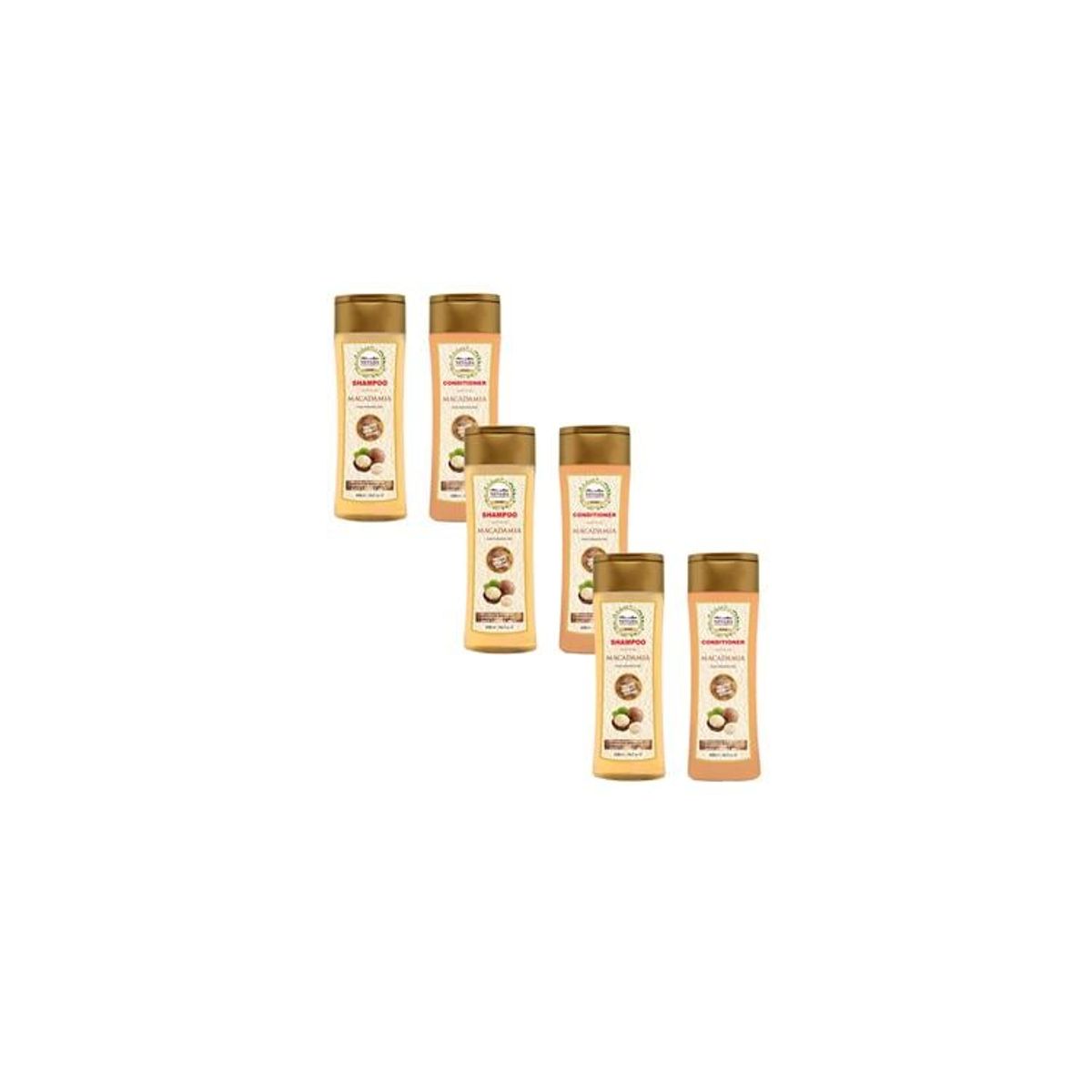 GENERICO - Shampoo + Acondicionador Macadamia 420ml Nevada 3Und