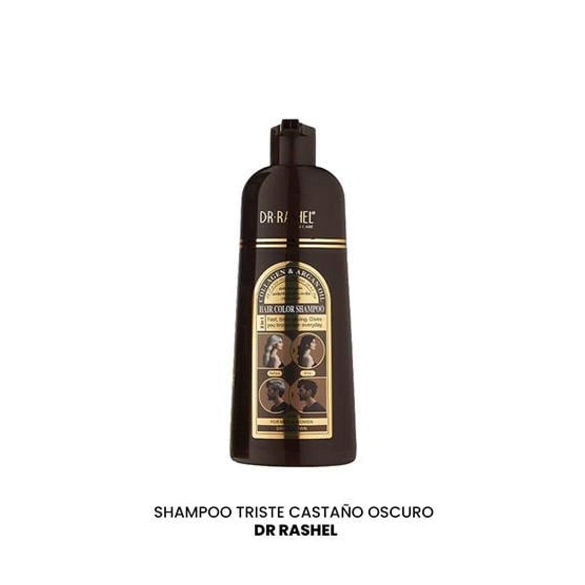 GENERICO - Shampoo Castaño Oscuro Dr Rashel