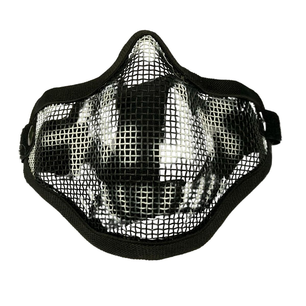 GENERICO - Cubre Boca De Malla Metálica Negro