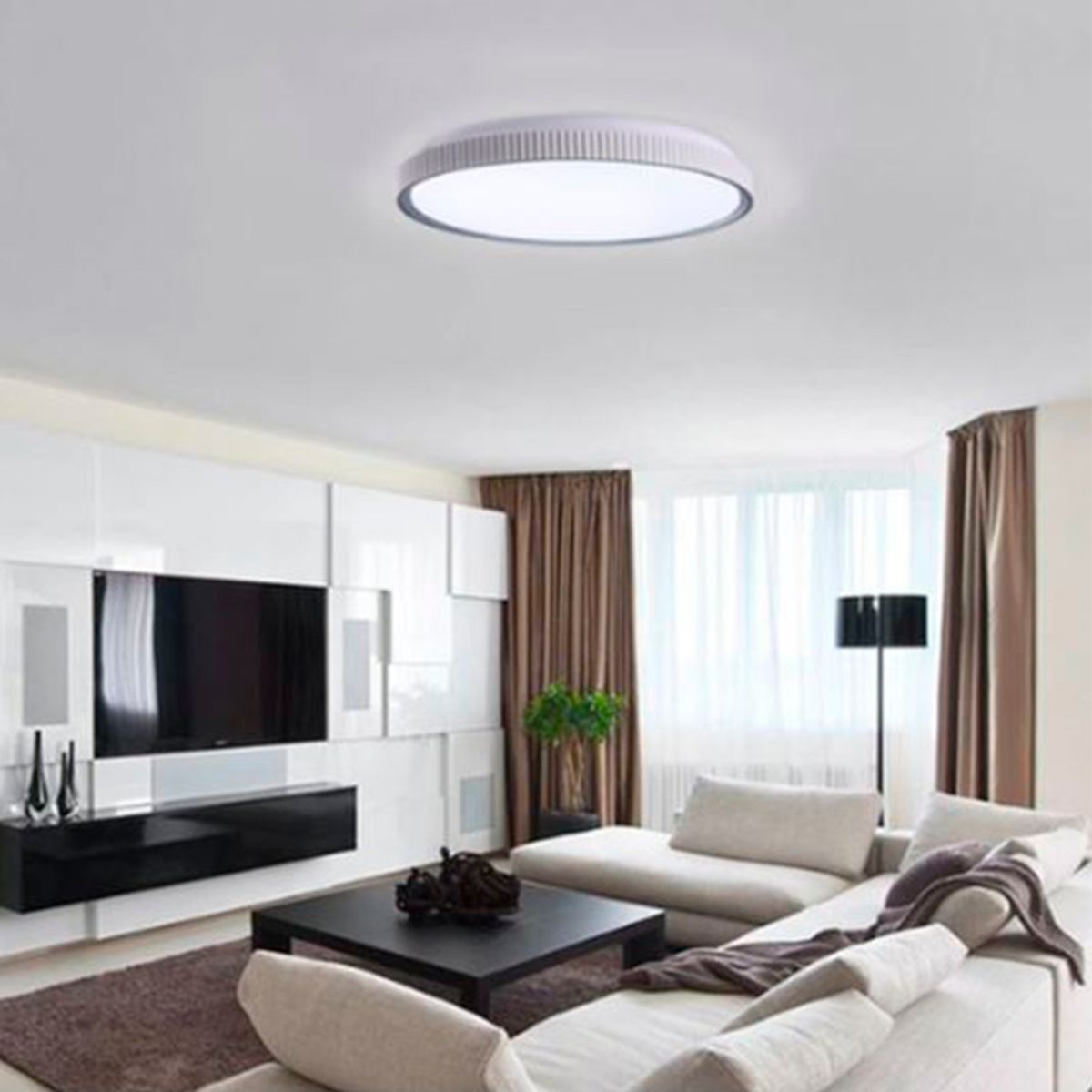 GENERICO - Panel Plafon Brillante Grey 62W