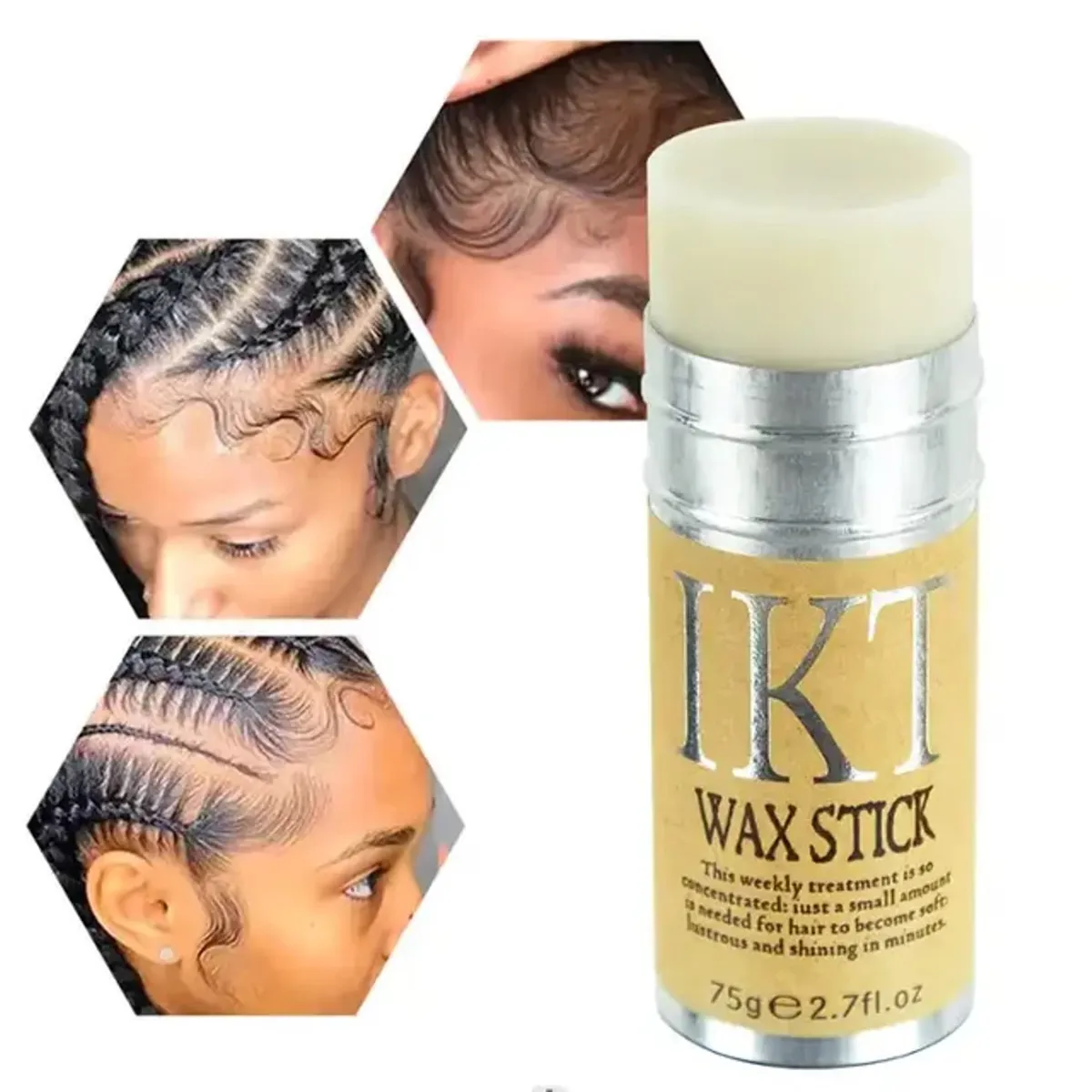 OEM - Barra de Cera Cabello IKT Sin Frizz UNISEX