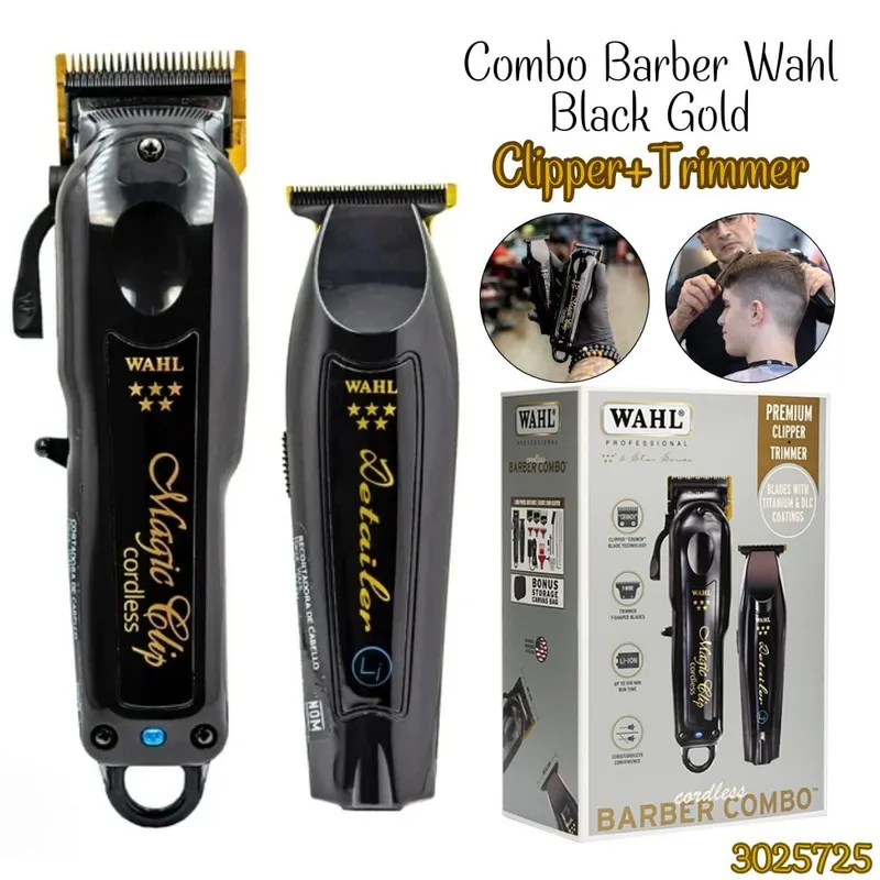 WAHL - Combo Wahl Barber Black