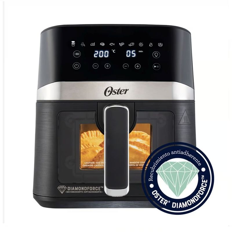OSTER - OSTER FREIDORA DE AIRE DIGITAL DIAMONDFORCE 4L CKSTAF40WDDF