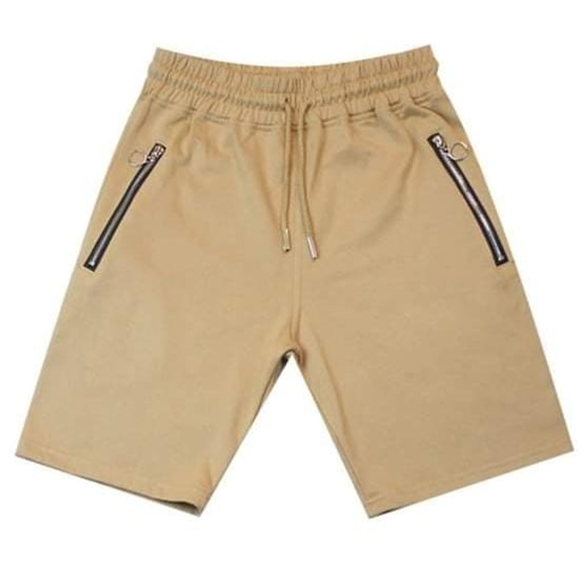 DM DEXMEN - Short Dexmen Cierre Plateado Beige