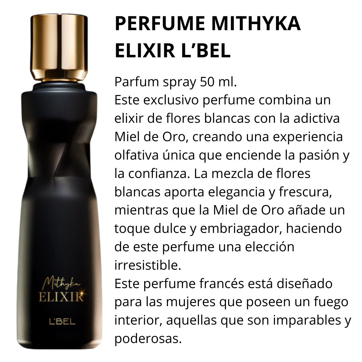 LBEL - Perfume MITHYKA ELIXIR L'BEL  spray 50ml