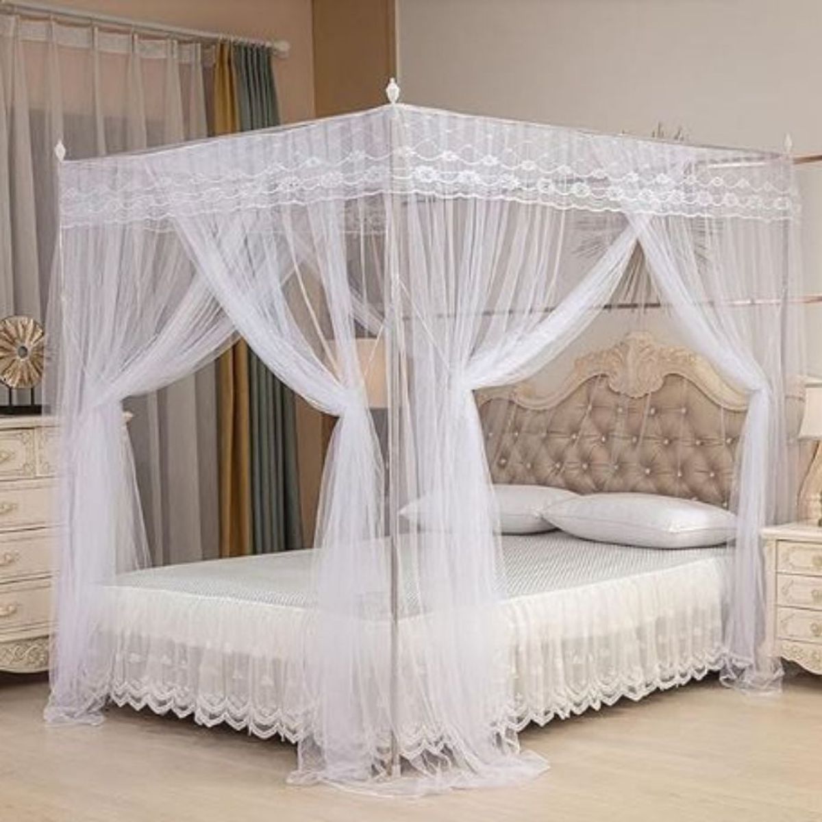 START FG - Mosquitero Imperial 2 plazas y media en blanco