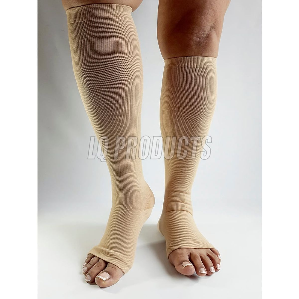 GENERICO - Medias Varices De Compresión 20-30 mmHg - Sin Punta