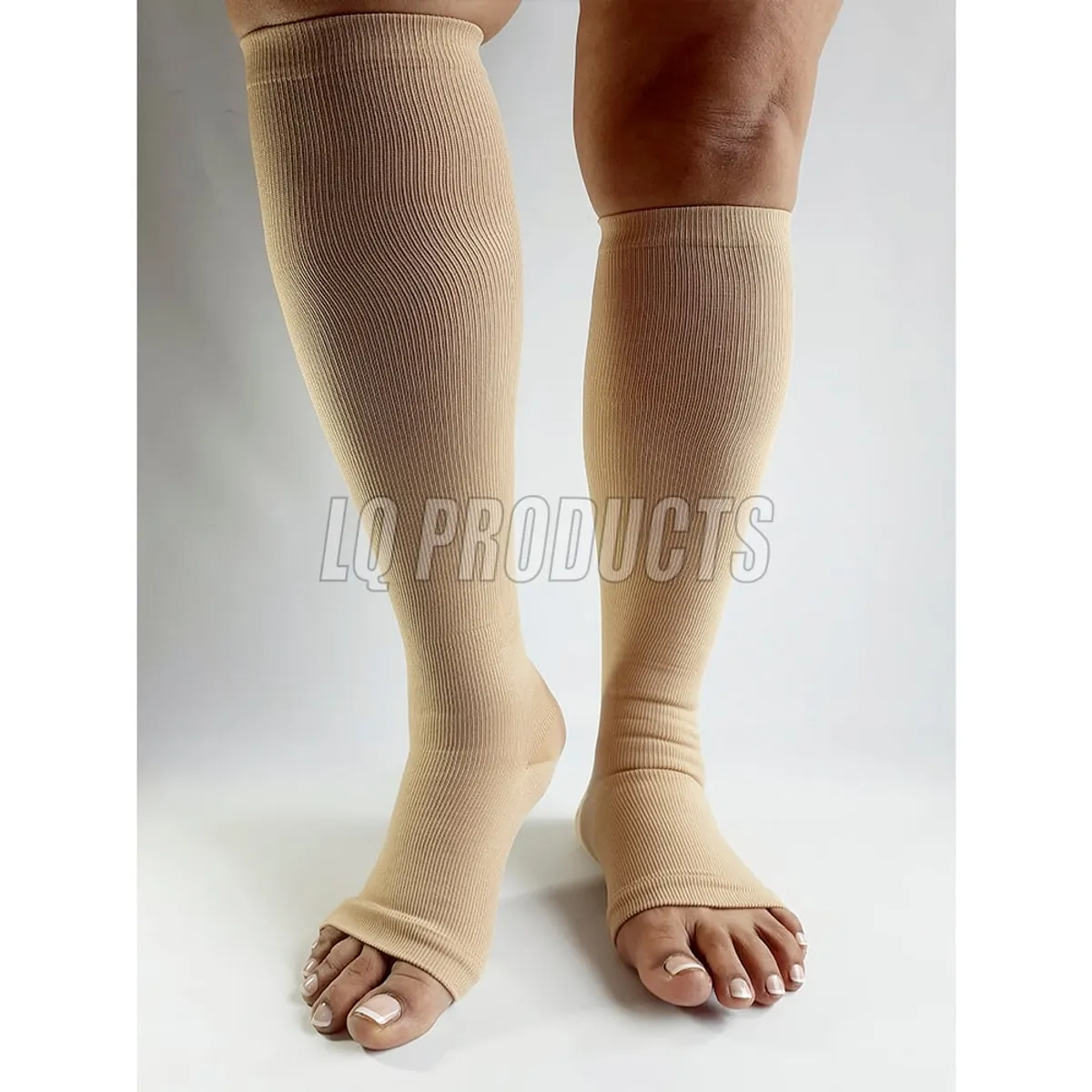 GENERICO - Medias Varices De Compresión 20-30 mmHg - Sin Punta