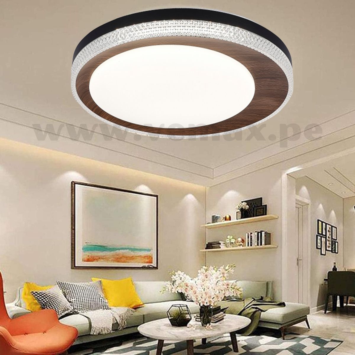 GENERICO - Panel Plafon Brillante Led Luxus 96W