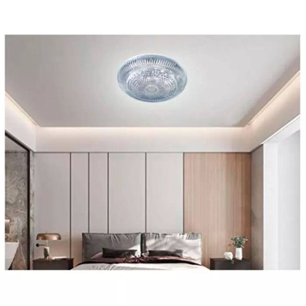 GENERICO - Panel Plafon Brillante Led  RGB Bluetooth 48W