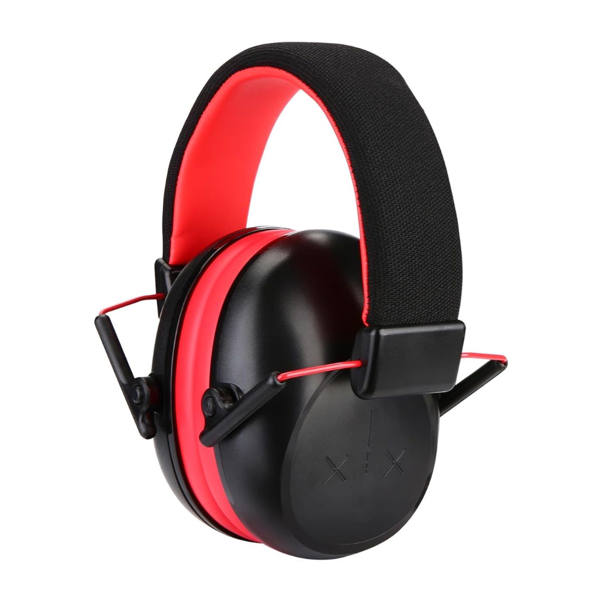 GENERICO - Audífonos Antiruido Orejeras para Niños 3-15 años Reducción de Ruido 26dB Negro Rojo - PROCASE