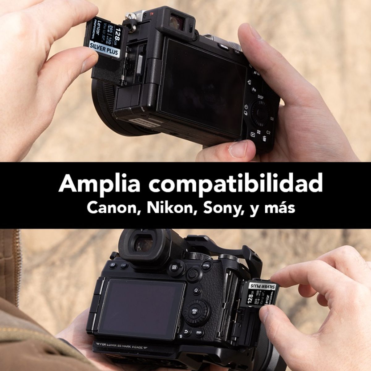 LEXAR - Memoria SD Lexar Professional 256GB W160mb - R120mb