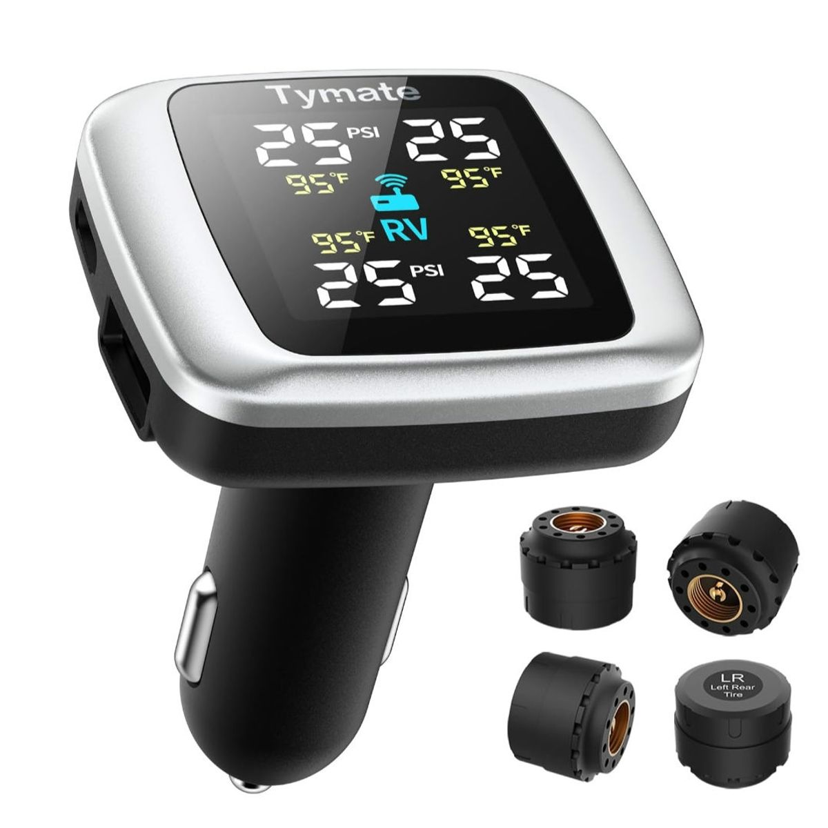 GENERICO - Medidor de Presión Llantas  Neumáticos Inalambrico - TYMATE