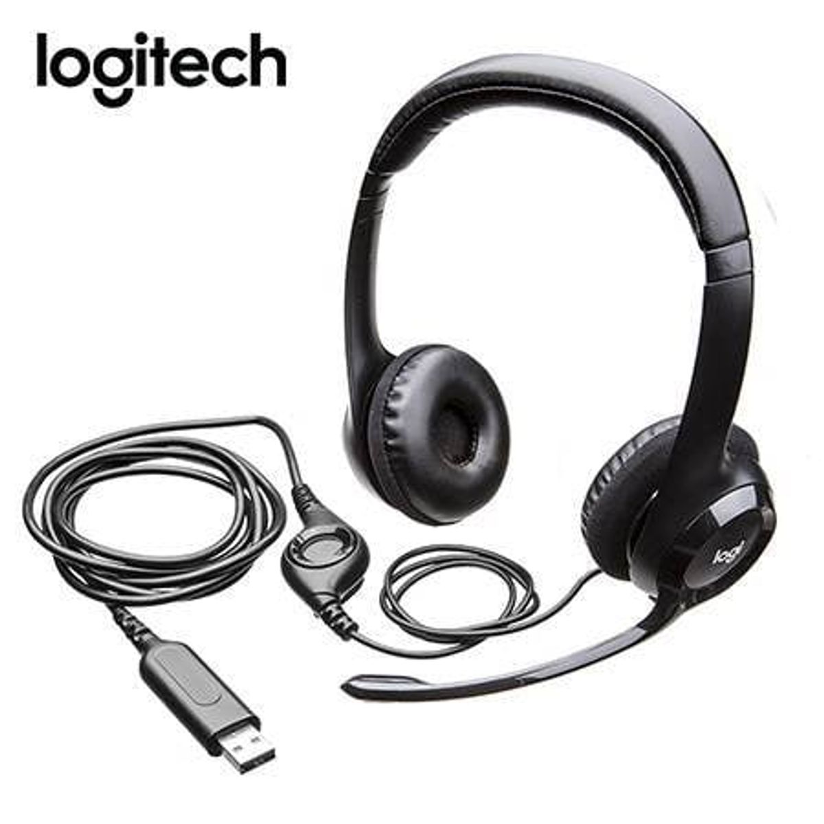 LOGITECH - AURICULARES LOGITECH H390 USB NOISE CANCELLING BLACK
