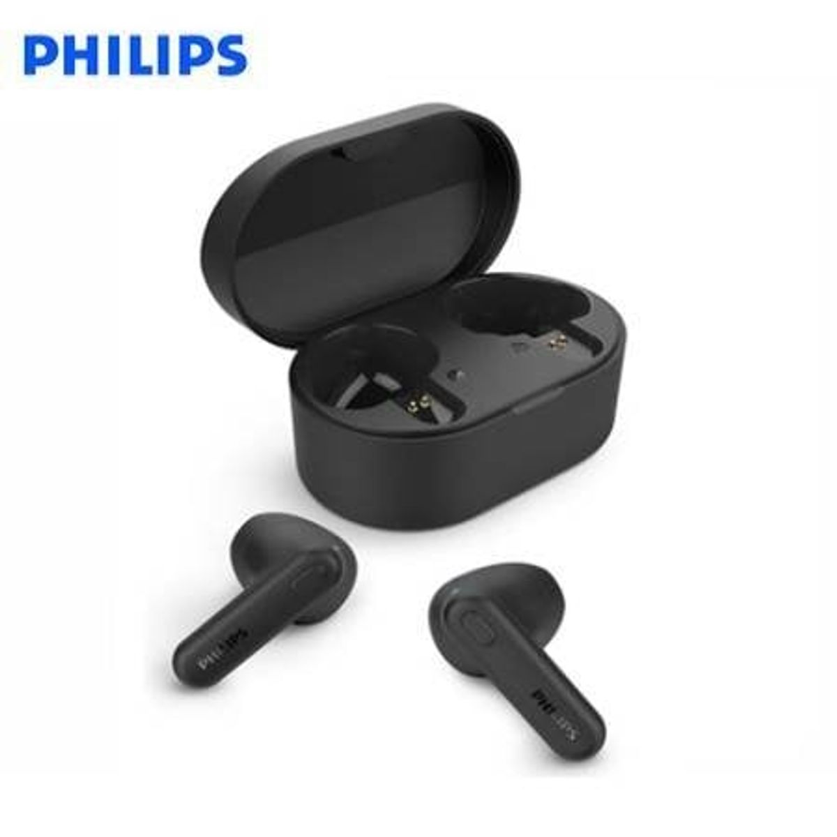 PHILIPS - AURICULARES PHILIPS TRUE WIRELESS TAT1138BK BLUETOOTH 15H IPX4 USB-C BLACK