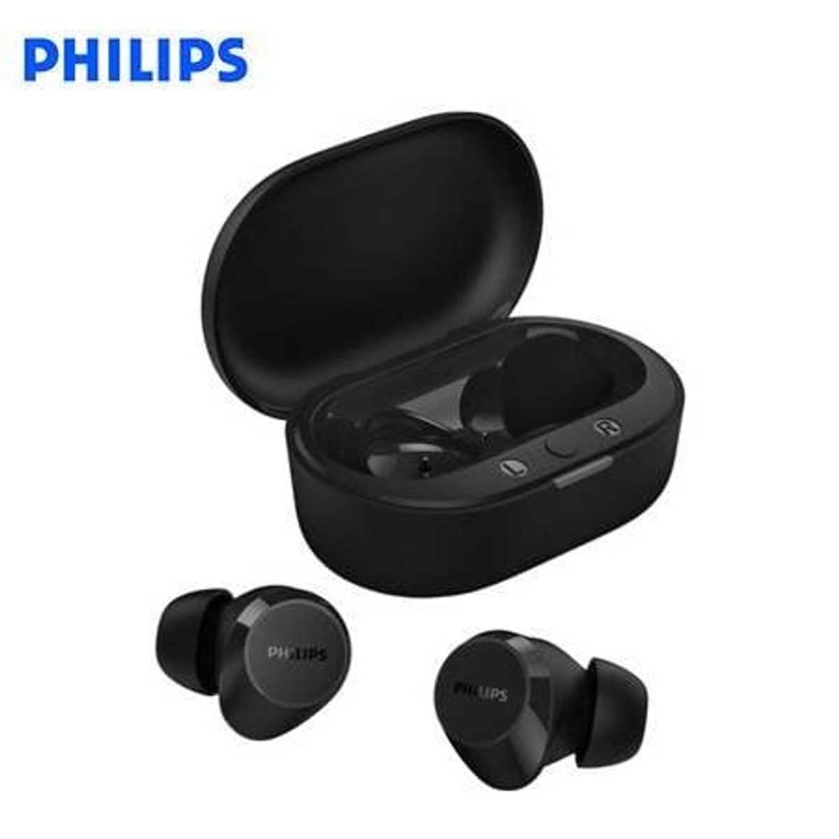 PHILIPS - AURICULARES PHILIPS TRUE WIRELESS TAT1209BK BLUETOOTH 18H IPX4 USB-C TÁCTIL BLACK