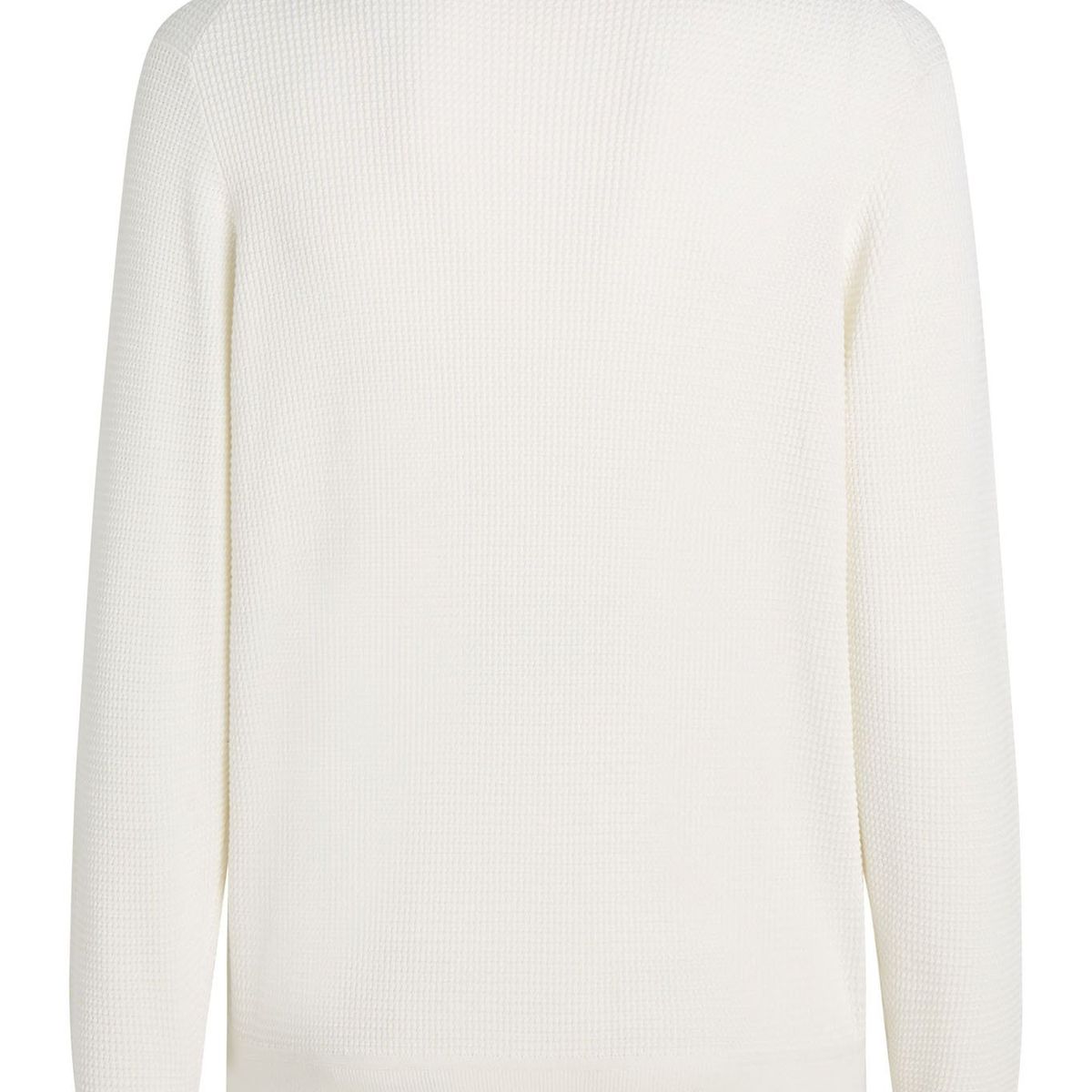 TOMMY HILFIGER - SWEATER REFINED STRUCTURE ZIP THRU