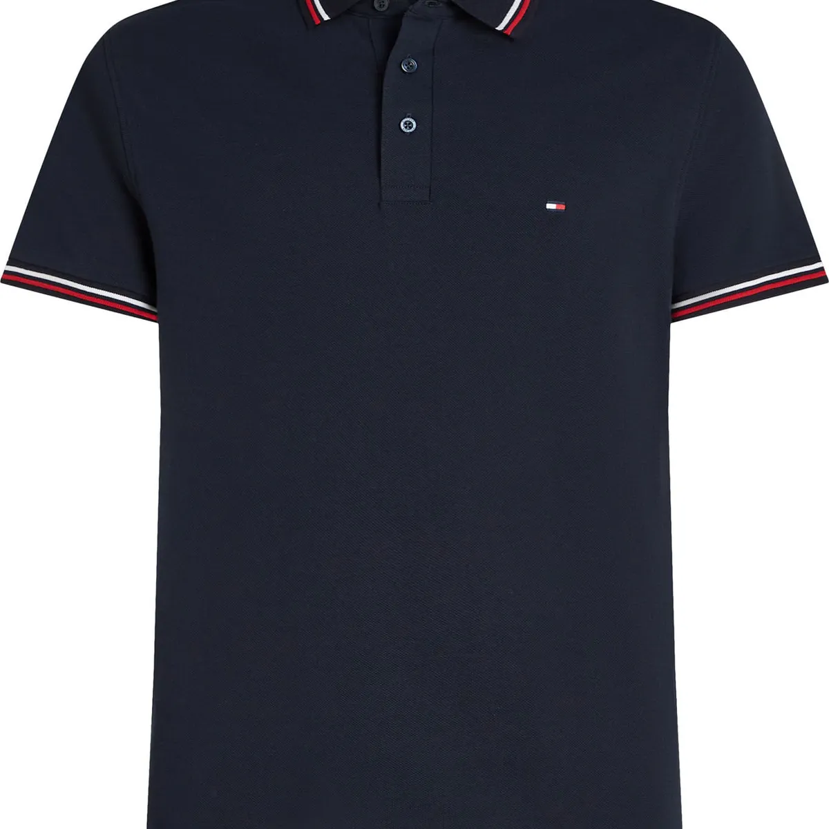 TOMMY HILFIGER - POLO M/C TIPPED SLIM FIT POLO