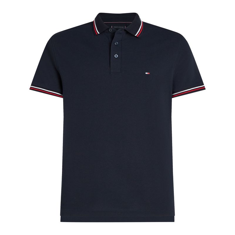 TOMMY HILFIGER - POLO M/C TIPPED SLIM FIT POLO