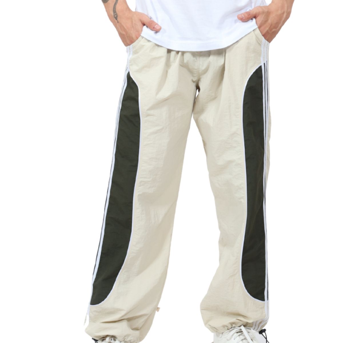 ENKI - Pantalón Power Track ENKI  Modelo Sport Oversized