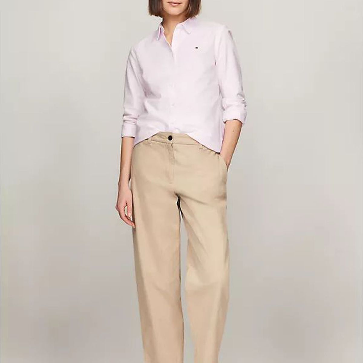 TOMMY HILFIGER - BLUSA W HERITAGE REGULAR FIT SHIRT