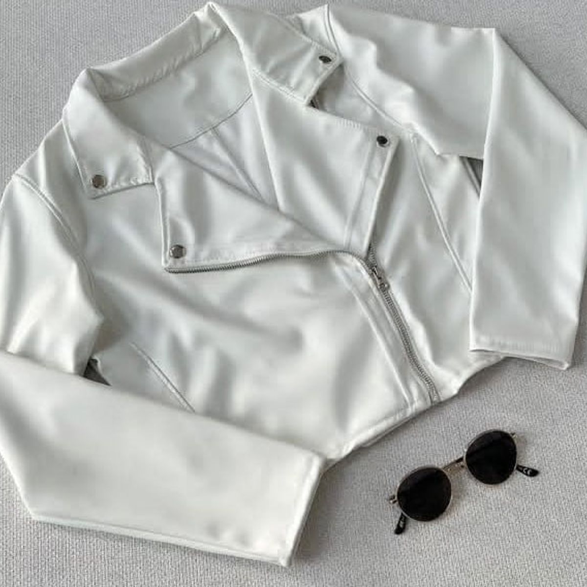 GENERICO - CASACA LEATHER JACKET PARA DAMA