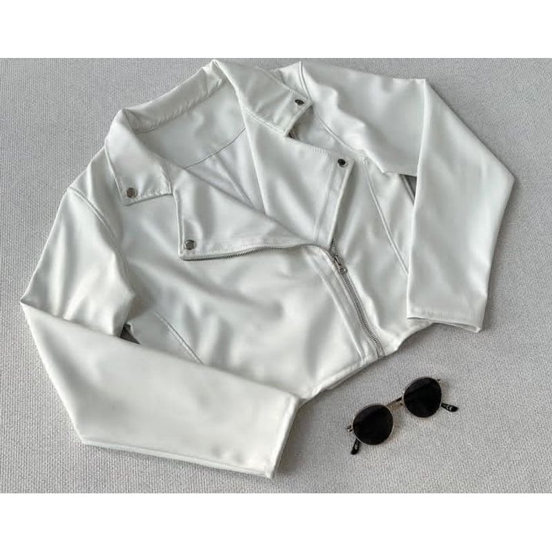 GENERICO - CASACA LEATHER JACKET PARA DAMA