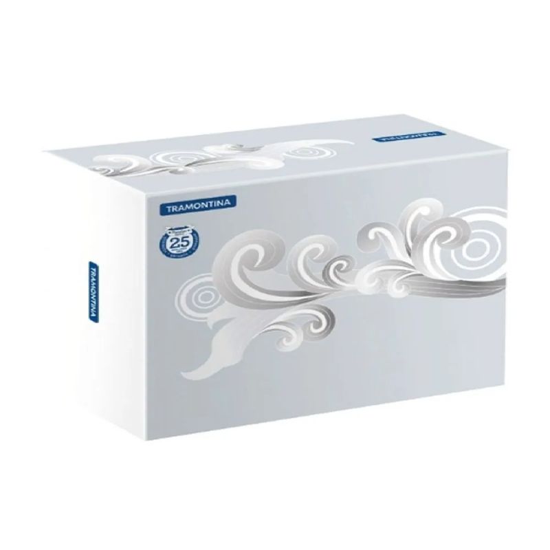 TRAMONTINA - Olla de Acero Inoxidable 24 cm  (7.80 Lt) Alta Profesional